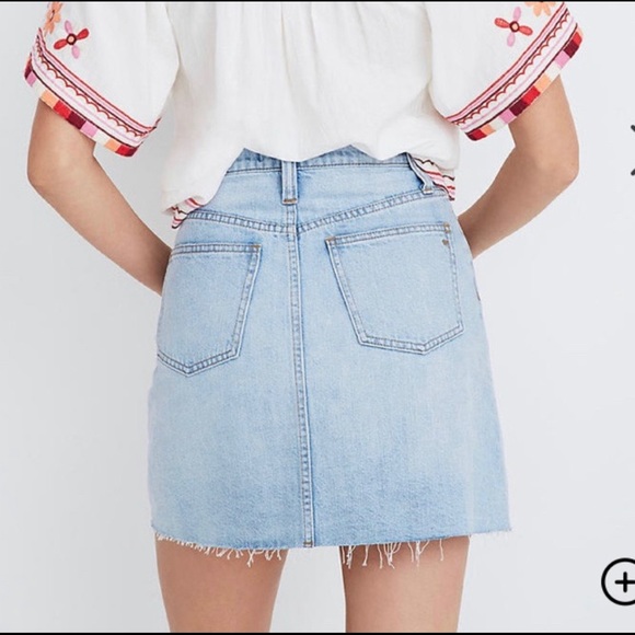 Madewell Denim Skirt - Picture 3 of 11